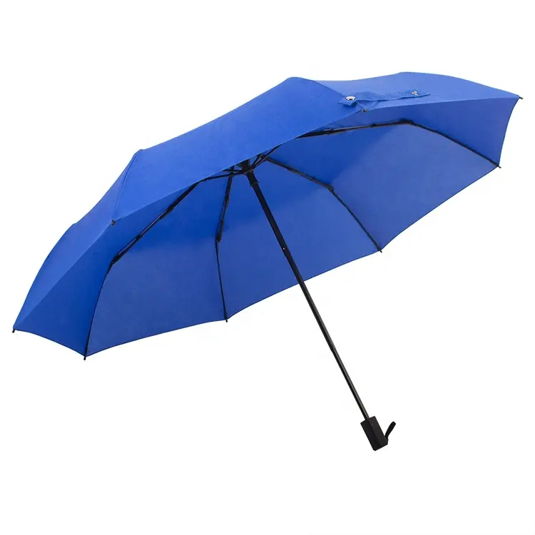 China plegable Pongee logotipo paraguas espaÃ a costo