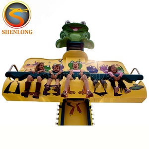 Jeu de parc d'attractions en plein air Kiddie Rides Grenouille Sautant Petite tour Chute libre Tour de chute libre - Product Image 5