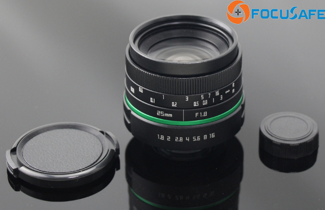 New Lens Fujian 25mm New Style C Mount APS C Lens for Mirrorless Camera