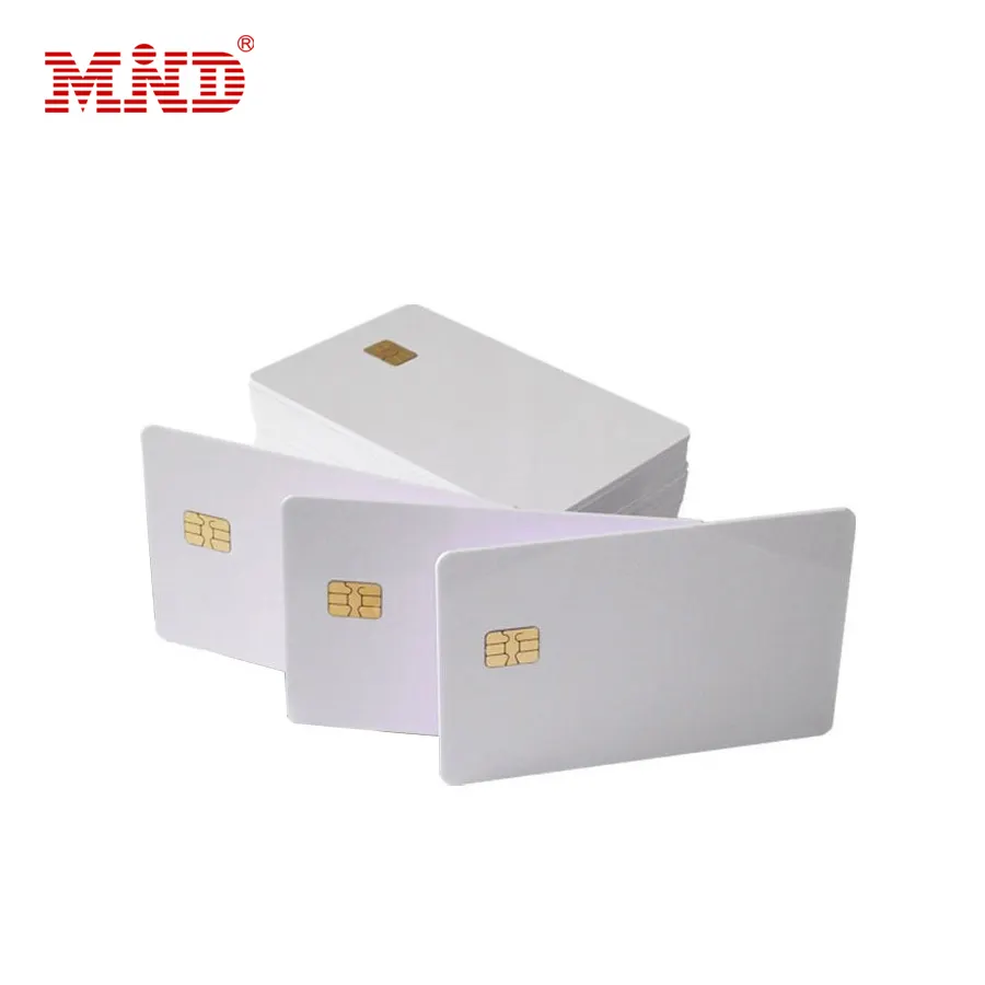 A getto d'inchiostro IN PVC carte di plastica RFID circuito integrato o contatto IC chip/a getto d'inchiostro in bianco carte IN PVC con banda magnetica