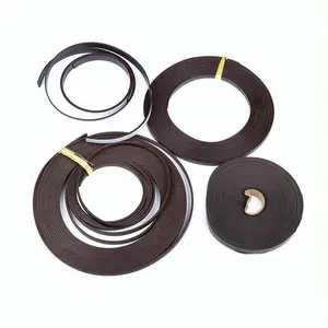 Rubber Magnetic Strip Extruded Strip W9mmx2mmx1meter