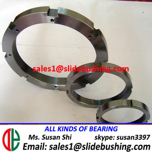 Locknut for Ball and Roller Bearing Carbon Steel <strong>Number</strong> N-06 TPI 18 Lock Nut