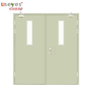 Seeyesdoor <span class=keywords><strong>d</strong></span>'<span class=keywords><strong>entrée</strong></span> en aluminium résistant au feu <span class=keywords><strong>porte</strong></span> coupe-feu en acier pour le bureau de l'école sortie <span class=keywords><strong>d</strong></span>'immeuble - Product Image 5