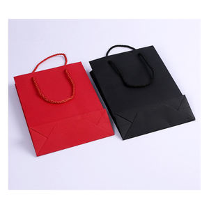 Papel Kraft con cordón reciclable sin bolsa de papel con logotipo (papel duro de 210GSM) - Product Image 5