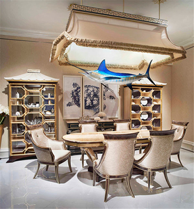 <span class=keywords><strong>Tavolo</strong></span> da Pranzo Ovale in Stile Vittoriano <span class=keywords><strong>Barocco</strong></span> Antico, Intagliato a Mano in Legno, con <span class=keywords><strong>Sedie</strong></span> BF05-YS034 - Product Image 2