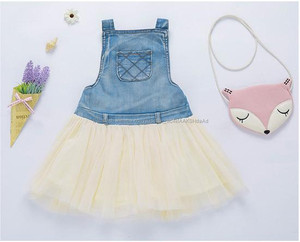 A granel kids de una pieza del bebé jean gasa <span class=keywords><strong>buzos</strong></span> - Product Image 5