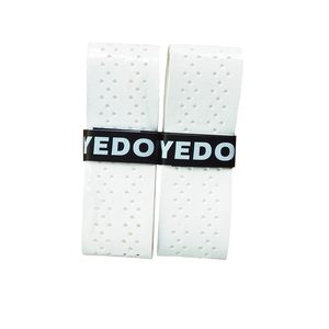 Overgrips de badminton et de tennis <span class=keywords><strong>YEDO</strong></span> blancs perforés, adhérents et confortables, disponibles en plusieurs couleurs - Product Image 2