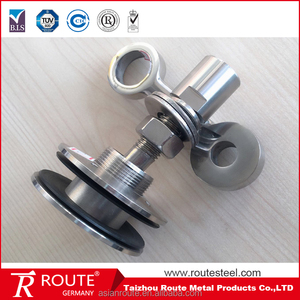 Fixation murale pour rideaux, Fixations araignées en acier inoxydable pour verre, Routeurs araignées pour murs-rideaux en verre - Product Image 3