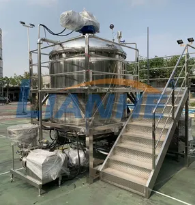 Liquid Soap Making Machine Mixing Equipment Blender for Shampoo Homogenizer Dispenser to Produce Detergent Shower Gel