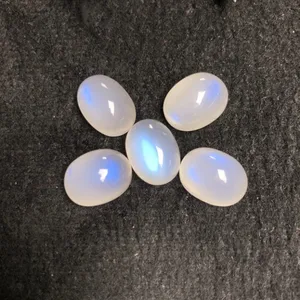 natural moonstone A level 12x16mm oval shape gemstone factory wholesale jewelry making