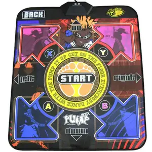 Wireless Dance Mat With 56 Games and 180 Songs For TV and PC 16 Bit