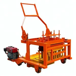 Nhãn block máy bê tông xi măng rỗng/trứng đẻ brick making machine