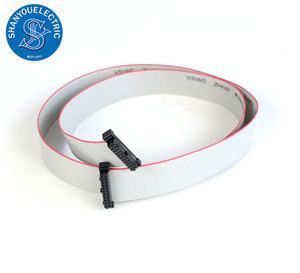 1,27/2,54mm pitch 4 6 8 10 12 14 16 20 24 26 30 34 40 50 60 64 Pin IDC Flach Band Kabel Montage - Product Image 1
