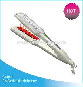 Plus récent 2015 infrarouge. électrique double plaque de céramique défriser les cheveux <span class=keywords><strong>bella</strong></span> - Product Image 2