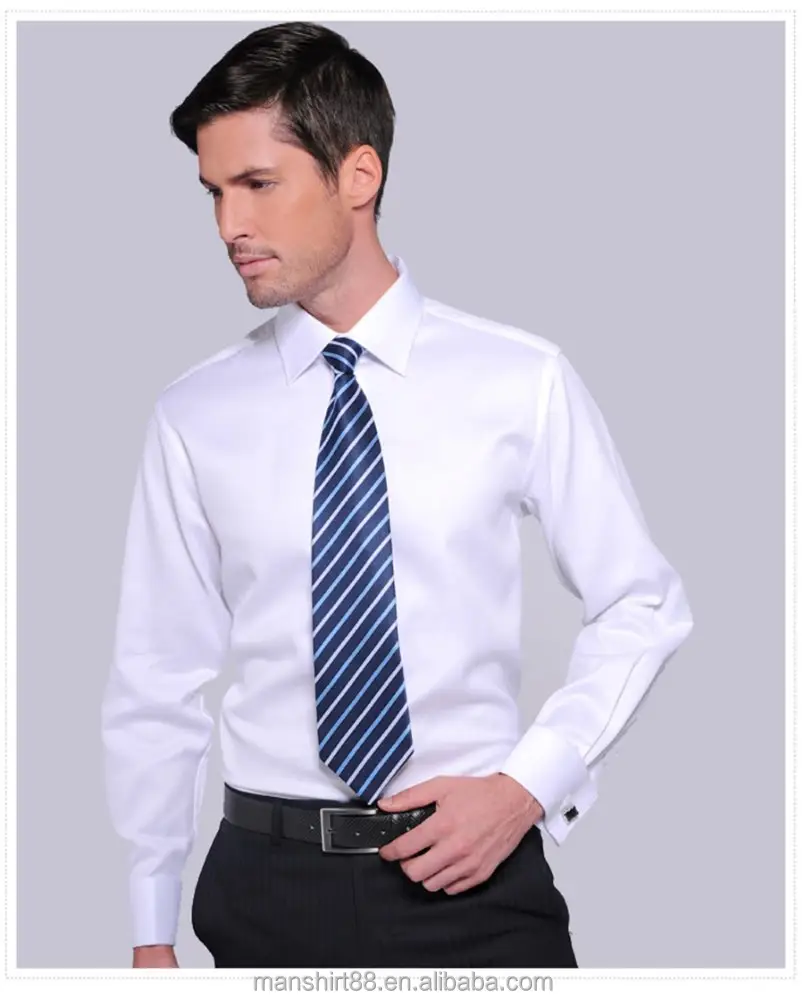 새로운 디자인 긴 소매 남성 셔츠 스판덱스/ 면/ 폴리 에스터 남성 드레스 셔츠 2015