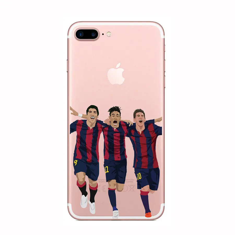 Bestseller Voetbal Ster Case Voor Apple iPhone 6 Plus Cover Mobiele 5.5 inch Goedkope Groothandel Voor iPhone 6 Plus Sport Case