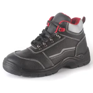 도매 정품 가죽 좋은 가격 광산 안전 신발, 브랜드 안전 신발 건설 노동자 SNB1264