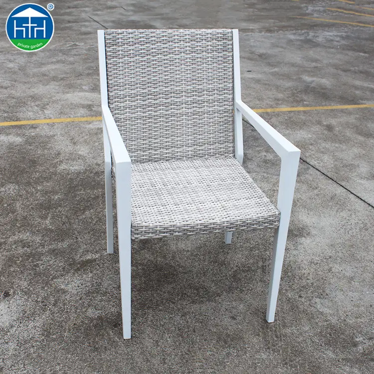 out door furniture garden Outdoor French Imitate Rattan Bistro Chairs Coffee Chair Set Supplier