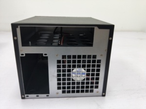 Chasis de Servidor de Almacenamiento Micro ATX con Fuente de Alimentación, 4 Bahías NAS, Mini Torre ITX, con Ventilador Silencioso para Almacenamiento en el Hogar - Product Image 2