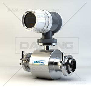 Kaifeng Dafang Rs485 gıda sınıfı şarap alkol su debimetre sıhhi 2 1.5 inç dijital elektromanyetik 1 "süt akış ölçer - Product Image 2