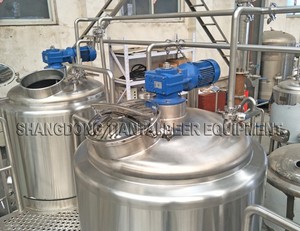 Equipo de la cervecería 5hl de la cervecería de vapor de acero inoxidable - Product Image 6