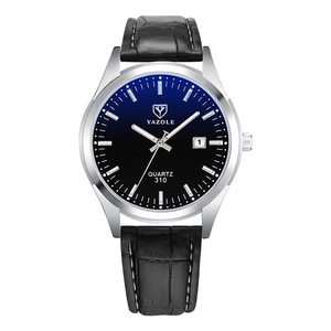 Yazole Z 310 orologio da polso dal Design unico impermeabile <span class=keywords><strong>orologi</strong></span> luminosi orologio da <span class=keywords><strong>uomo</strong></span> di lusso cinturino da polso in pelle orologio al quarzo - Product Image 1