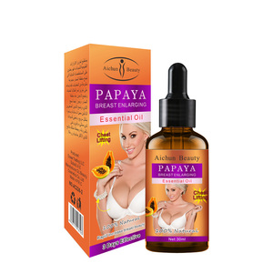 Aichun Beauty-aceite esencial de <span class=keywords><strong>Papaya</strong></span> Natural, aceite esencial de masaje reafirmante para aumento de pecho - Product Image 1