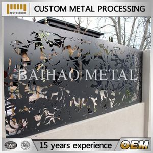 Decorative Manufacturer Garden Metal Custom Outdoor Screens &amp; Room Dividers Screen Decorative Laser Cut Panels - Product Image 5