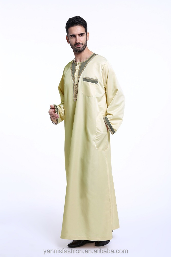 Abiti musulmani Uomo Musulmano Caftano Abaya Uomo Dubai Robe Medio Oriente Etnico Thobe Islamico Abbigliamento Arabo Abbigliamento da preghiera per gli uomini, Nero , XL Abiti musulmani Uomo Musulmano Caftano Abaya Uomo Dubai Robe Medio Oriente Etnico Thobe Islamico Abbigliamento Arabo Abbigliamento da preghiera per gli uomini, Nero , XL