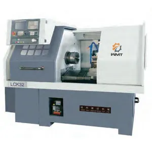 high precision LCK320 cnc lathe machine with linear guideway