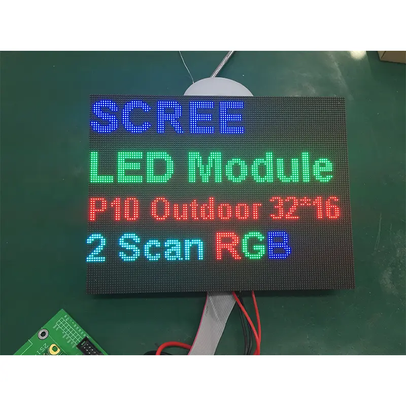 Viene visualizzata la schermata del pannello esterno p10 led con epistar 3535 smd chip led scheda tecnica