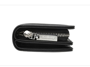 Baellerry stile più nuovo, portafogli corti da uomo in pelle artificiale di grande capacità, porta carte d'organo maschile, custodia, <span class=keywords><strong>portamonete</strong></span> - Product Image 3