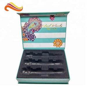 <span class=keywords><strong>Cierre</strong></span> magnético duro cajas de embalaje de cartón <span class=keywords><strong>para</strong></span> la extensión del pelo de embalaje/peluquería Estilo de embalaje - Product Image 4