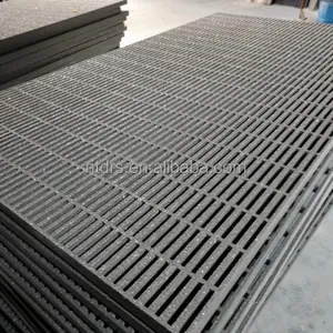 GRP/FRP ASTM-84 off-shore Plastic anti-corrosion moltruded walkway grating/sheet with anti-slippery gritted surface