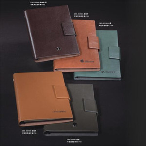 Couverture personnalisée PU Portable, gaufrage En Cuir <span class=keywords><strong>a4</strong></span> pu couverture spirale main <span class=keywords><strong>carnet</strong></span> à spirales - Product Image 4