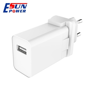 Sạc điện thoại USB gắn tường QC3.0 nhanh, có chứng nhận UL CE FCC SAA, đầu cắm EU US UK AU có thể thay thế - Product Image 5