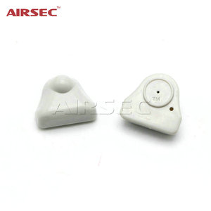 Airsec <span class=keywords><strong>EAS</strong></span> AM đáng báo động thẻ dây buộc cứng bán lẻ thẻ dây buộc an ninh tam giác nhỏ cho giày và túi - Product Image 3