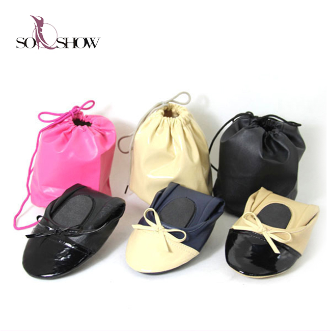 Женская Складная обувь с чехлом