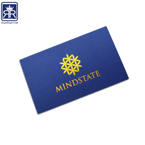 Chất lượng cao sang trọng thẻ kinh doanh nóng đóng dấu letterpress in trên các tông nóng đóng dấu sang trọng thẻ kinh doanh với in ấn - Product Image 2