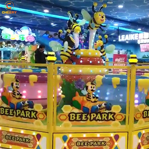 De dibujos animados de los niños Parque de Atracciones paseos de 360 grados de rotación <span class=keywords><strong>feliz</strong></span> de bola carrusel - Product Image 3