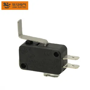 Produsen Lema KW7-95 CE UL disetujui mikro beralih Microswitch dengan tuas