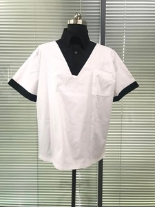 Cappotti uniformi cuoco cuoco cuoco cuoco in cotone poliestere a maniche corte Unisex da cuoco <span class=keywords><strong>italiano</strong></span> - Product Image 5