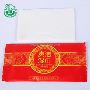 Emballage individuel personnalisé impression <span class=keywords><strong>restaurant</strong></span> individuellement enveloppé lingettes humides sous étiquette privée - Product Image 6