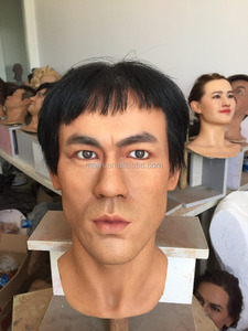 Escultura realista de cera de vida real, figura de <span class=keywords><strong>Bruce</strong></span> <span class=keywords><strong>lee</strong></span> action kungfu movie star - Product Image 3