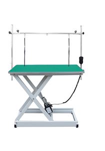 Mesa de elevación eléctrica N-103 para mascotas, Control de pie, mesa de aseo para perros con forma de X - Product Image 3