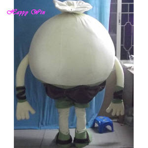 GRAN TAMAÑO DE ALIMENTOS traje de la mascota de la felpa bollo caminar traje para el festival - Product Image 3