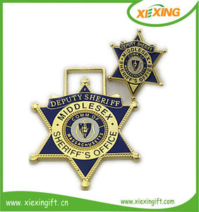 2014 personalizado en forma de estrella de metal esmalte suave alemán insignia de la segunda guerra mundial - Product Image 1