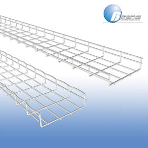 Bandeja de Cables de Malla Metálica Eléctrica Estándar de la Marca <span class=keywords><strong>Besca</strong></span>, Material de Acero de Bajo Precio, Fabricada por <span class=keywords><strong>Besca</strong></span> - Product Image 2