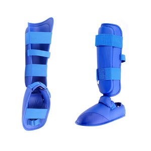 Protège-tibias de karaté pour entraînement et compétition, protège-tibias personnalisé, protège-tibias de <span class=keywords><strong>boxe</strong></span>, protège-jambes - Product Image 4