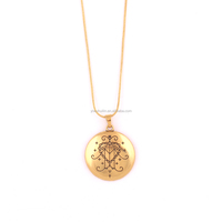 Huilin — collier avec pendentif personnalisé en forme de cœur, pendentif pour ezaili, Freda, Vodou, Loa Lwa